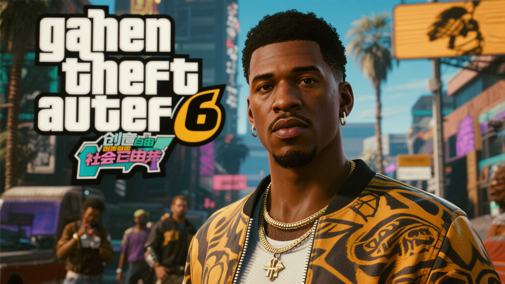 《GTA6》黑人角色形象焕新,杜绝刻板印象! 《GTA6》黑人角色形象焕新,杜绝刻板印象!